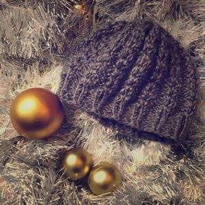 Handmade knit hat